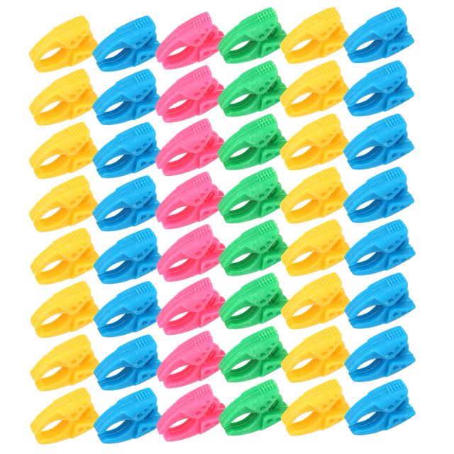 48 piezas de pinzas para guardar hilos, organizadores de silicona, clips para bobinas, accesorios de costura