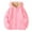 RD1, variant on Kiijoy Toddler Girls Winter Zip Up Hoodie Fleece Thick Warm Hooded Jacket, Sizes 2-3