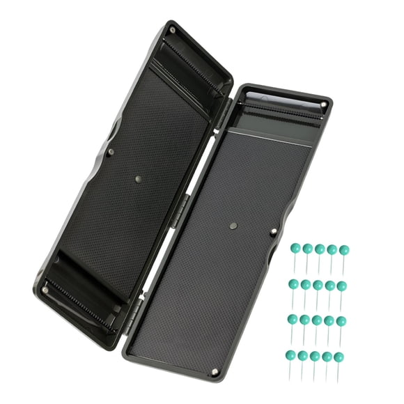 Caja de aparejos de pesca de carpas, contenedor de almacenamiento para accesorios de carpas de agua dulce, línea de pesca, anzuelos, pescadores de
