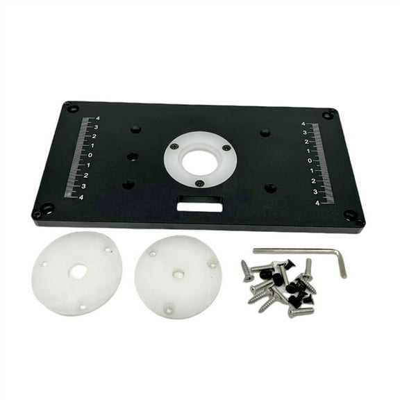 Woodworking Router Lift And Aluminum Router Table Insert Plate Router Lift Base ,Easy to Operate
