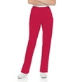 thumbnail image 1 of Landau Essentials Relaxed Fit 2-Pocket Elastic Scrub Pants for Women 8320, 1 of 6