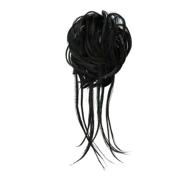 Qarigey Moño de cola de caballo Peinado fácil y conveniente para mujeres Fácil de usar Extensión de cola de caballo Cabello rizado Cuidado del cabello 1B