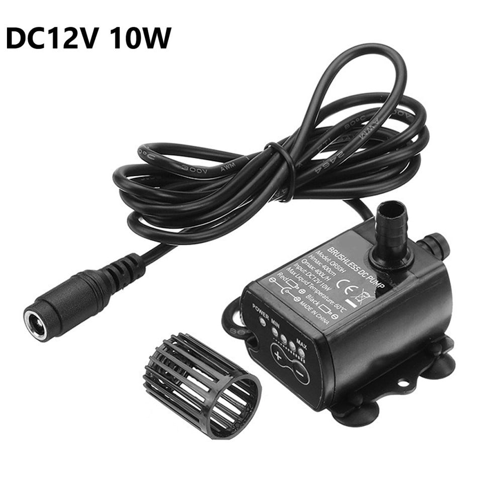 DC12V 400L/H 20W Brushless Submersible Water Pump for Aquarium Pond Fish Tank