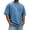 Sky Blue, variant on BVnarty Men's Corduroy Waffle‑Textured Crew Neck Short Sleeve T‑Shirt, Lightweight Summer Sports Tops White S