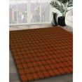 thumbnail image 3 of Ahgly Company Tapis d'Intérieur Lavables en Machine, Rectangle Transitionnel Brun Acajou, 7' x 9', 3 of 7