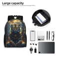 thumbnail image 6 of Honeii Forest Meditating Tiger Print Laptop Backpack for Work, College, Travel, Daily Backpacks for Men Women, Sport Rucksack,Computer Bag, 6 of 8