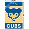 thumbnail image 3 of MLB Chicago Cubs - Retro Logo 14 Wall Poster, 22.375" x 34", 3 of 5