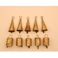 thumbnail image 6 of Vivanta 10-Pack Rustic Tin Jingle Bells for Christmas Decor, 6 of 6
