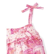 The Children's Place Baby & Toddler Girls Sleeveless Paisley Shift Dress, Sizes 6M-5T