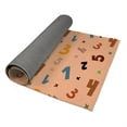 thumbnail image 5 of Numbers Colorized Peach Kids Play Mat, 5 of 5