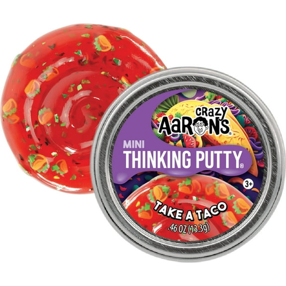 Crazy Aaron's Thinking Putty Mini Tin Take A Taco