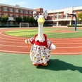 thumbnail image 4 of UALSRZL Porch Goose Outfits Set, 23in Return To School Season Porch Goose Outfit, Geese Outfits with Bow for Lawn Garden Patio Yard Decor, Multicolor, 4 of 7