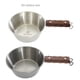 thumbnail image 2 of bol Acero inoxidable al aire libre Sierra Bowl 2000ml Cocina de mesa de gran capacidad portátil Barbacoa de acampada para acampar con manilla de madera Cocina de oleaje de primicnic, 2 of 8