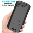thumbnail image 4 of Case with Stand for Zebra TC21 TC26 Mobile Computer Scanner, Nakedcellphone Textured Slim Hard Shell Protector Cover with Kickstand - Black, 4 of 5