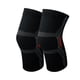 thumbnail image 5 of 2x rodilleras protectoras de cómodas antideslizantes manga de compresión rodillera soporte para correr gimnasio levantamiento de pesas Rojo L, 5 of 9