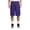Purple, variant on ST511 Sport-Tek Extra Long PosiCharge Classic Mesh Short Men's Excerise Shorts