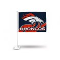 thumbnail image 1 of Denver Broncos Car Flag, 1 of 2