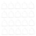 thumbnail image 5 of UPOUART 20Pcs Multifunctional Hat Storage Rack Plastic Beanie Hanger for Scarves and Belts, 5 of 8