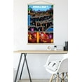 thumbnail image 2 of Minecraft - Worldly Wall Poster with Wooden Magnetic Frame, 22.375" x 34", 2 of 6