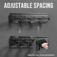 thumbnail image 5 of Blacksmith Display Rack Wall Mount Heavy Duty Steel for 4 Grids, 5 of 5