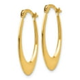thumbnail image 2 of FB Jewels 14K Yellow Gold Polished Hoop Earrings, 2 of 4