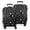 Black White Sun, variant on Black White Sun Moon Snake Butterfly Pattern Luggage Cover Fashion Suitcase Cover Baggage Covers Fit 25-28 Inch Luggage (Go Travel)