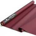 thumbnail image 4 of Exquisite 100' x 40" Plastic Tablecloth Rolls Disposable Banquet Roll Plastic Table Covers Burgundy, 4 of 9