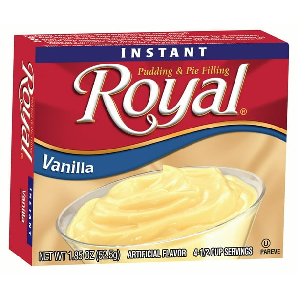 ROYAL Instant Pudding, Vanilla, 1.8 Oz