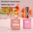 thumbnail image 2 of Set de gel para crear uñas FZANEST Nude con capa superior de diamantes, 2 of 4