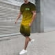 thumbnail image 2 of Playeras De Algodón Para Hombre, Camiseta Holgada Con Estampado De Letras De Ciudad Para Hombre, Conjunto De Ropa Deportiva De Verano, Ropa Deportiva Informal, 2 of 4