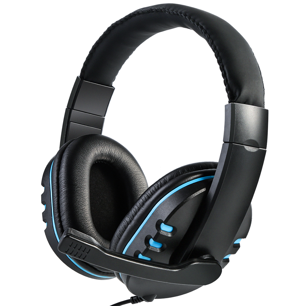 Empire Gaming Headset With Mic for PS4, Xbox One, PC, Soft Memory Earmuffs Over Ear Wired