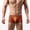 Red, variant on NTACZA Seamless Men's Underwear Briefs Black Breathable Stretch Boxer Briefs Comfy Seamless No Fly Men's Boxers L