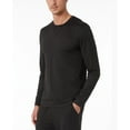 thumbnail image 2 of 32 Degrees Mens Top Notch Long-Sleeve T-Shirts, Black, Medium, 2 of 2