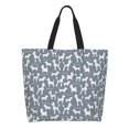 thumbnail image 1 of Easygdp Poodle Dog Bolsas Tote para Mujer, Bolsos de Hombro para Viaje, Bolsos de Mano de Gran Capacidad para Compras y Trabajo, 1 of 8