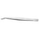thumbnail image 3 of 5.9" Long Silver Tone Bent Curved Tip Tweezers Forceps Plier Hand Tool, 3 of 5