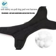 thumbnail image 7 of Deago No Pull Dog Harness Reflective Safety Pet Vest Adjustable Dog Harness With Handle for Small/Medium/Large dogs Outdoor Training Walking Traveling "Black" "Size XXL", 7 of 7
