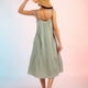 thumbnail image 3 of Vestido de gasa de verano Gibobby Vestido primavera verano color sólido Empalme caramelo, 3 of 5