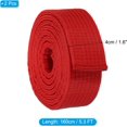 thumbnail image 2 of Taekwondo Colored Ranking Belts, Polyester Martial Arts Judo Karate Belt for Coach Teaching Practice, 2 of 5