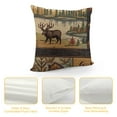 thumbnail image 4 of JEUXUS  Rustic Bear Pillow Covers Country Deer Pillow Covers Indoor and Outdoor Throw Pillow Covers Decorative for Couch/Bed/Living Room, 4 of 5