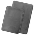 thumbnail image 4 of 3-Piece Memory Foam Bath Mat Set - Ultra Soft, Non-Slip & Absorbent Bathroom Rugs - Machine Washable, 3 Convenient Sizes(Gray), 4 of 11