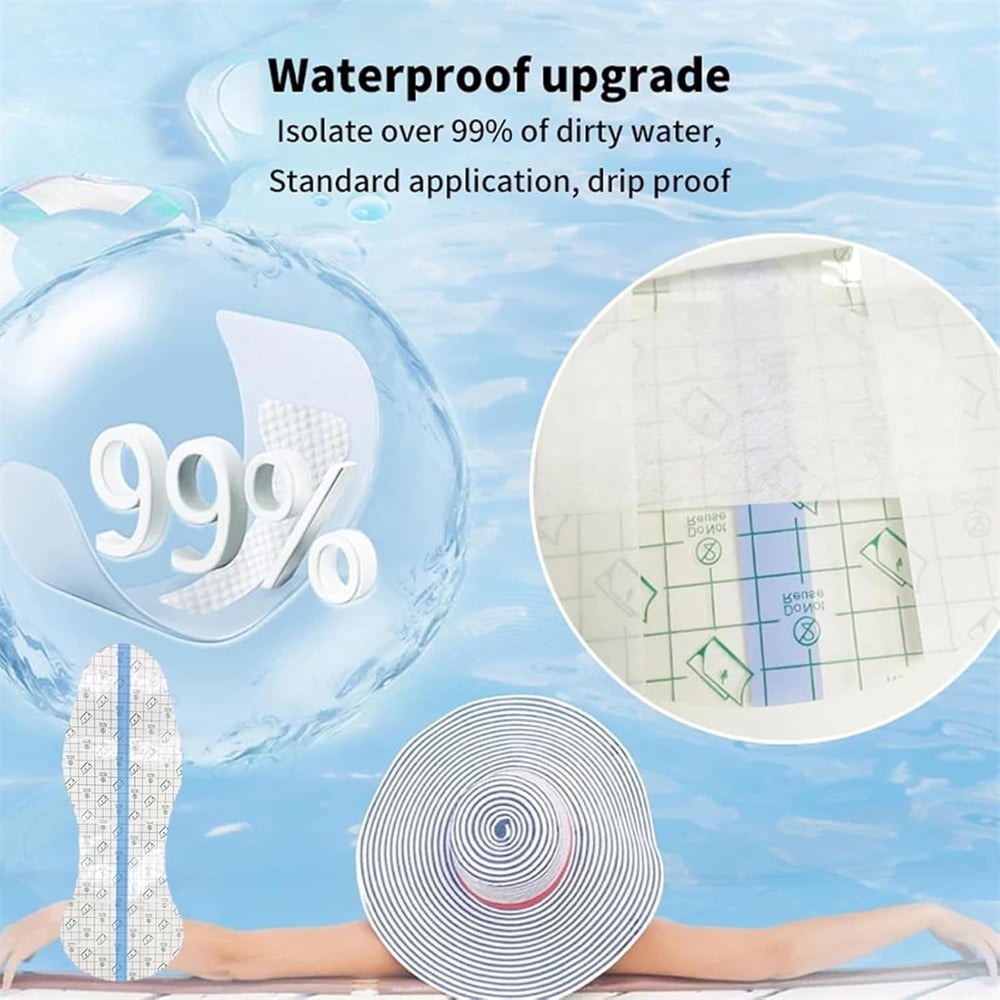 NOGIS Waterproof Swimming Pads for Women Waterproof Private Patches Prevent Dirt Skin Friendly Private Stickers Swimming Private Stickers, Perfect for Swimming and Daily Use (10 Pcs)