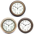 thumbnail image 5 of 12'' Waterproof Wall Clock With Thermometer And Hygrometer For Garden Retro Waterproof Clock Noise-Free Clock For Indoor/Outdoor, 5 of 7