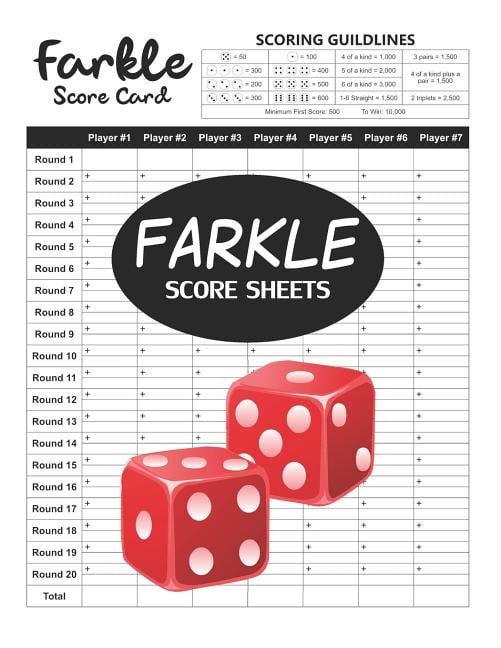farkle scoring sheet farkle scoring sheet