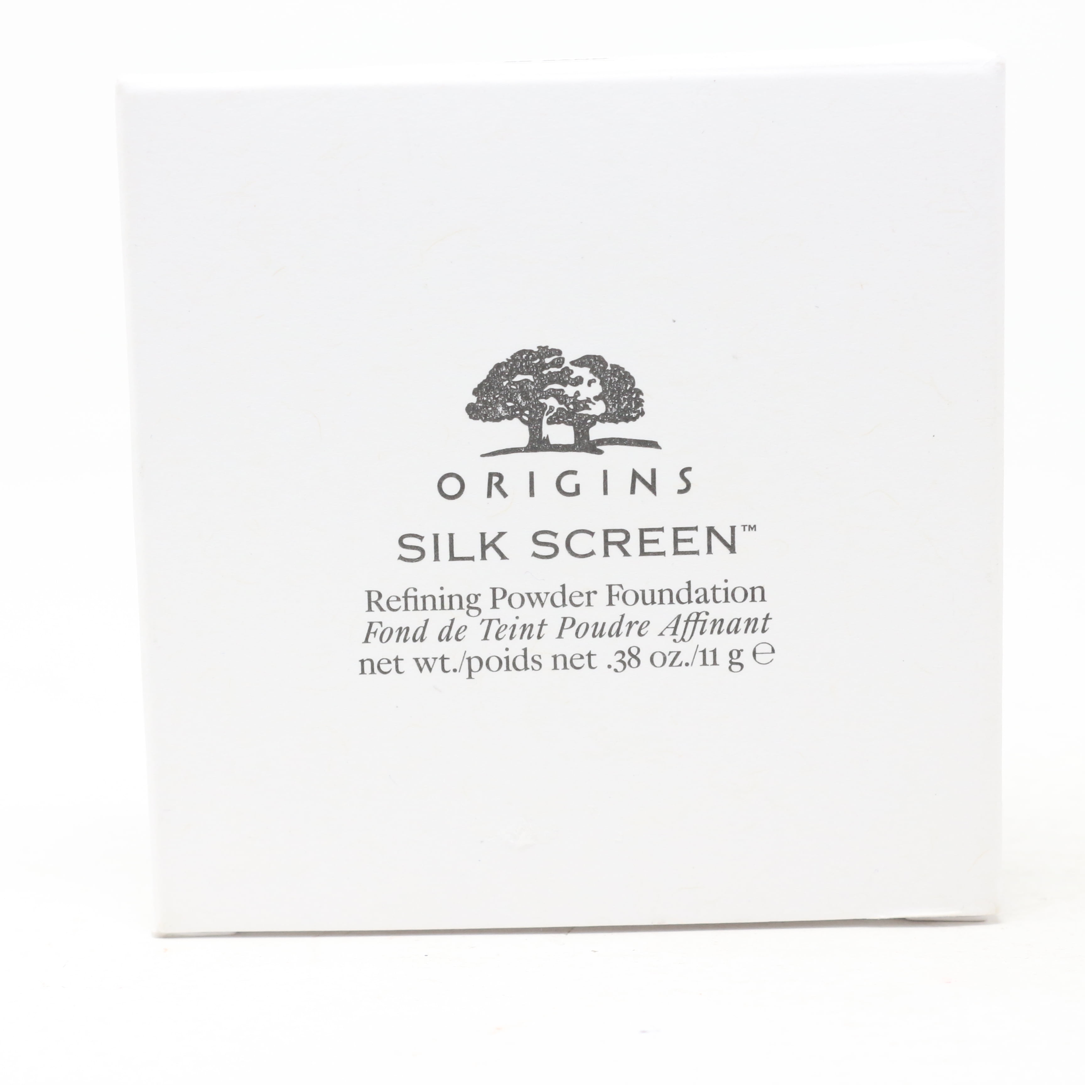 origins silk screen refining powder foundation