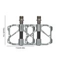 thumbnail image 4 of Wosthever 1 par de pedales de bicicleta de carretera piezas de repuesto accesorios de ciclismo Ciclismo Plata, 4 of 6