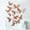 Rose Gold, variant on Clearance Wall stickers under $1,3D Hollow Butterfly Wall Stickers Home Decor Cardboard Butterfly Wall Stickers