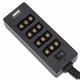 thumbnail image 1 of Adaptador de Puerto D-Tap, Voltaje Estable Facilidad de Uso Divisor de Cable Femenino D de 4 Puertos Conveniente para la Batería de la Cámara de Bloqueo V, 1 of 7