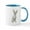 White/Blue Inside, variant on CafePress - Chihuahua (W) Mug - 11 oz Ceramic Mug - Novelty Coffee Tea Cup
