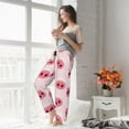 thumbnail image 6 of Picia Cute Pig Nose Womens Soft Woven Cotton Elastic Waistband Sleep Pajama Pant Lounge Sleep Pant With Pockets And Drawstring-XX-Large, 6 of 9