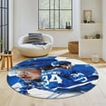 thumbnail image 3 of Tapis Rond Auston et Matthews Confortable, Durable, Décor Prêt à l'Emploi.80X80cm, 31.5 Pouces x 31.5 Pouces, 3 of 7